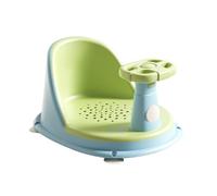 Baby Bath Seat - Stable Baby Bath Seat, Portable And Comfortable Bath Stability For Girls At Home Traveling To The Beach Pool Or Bathroom