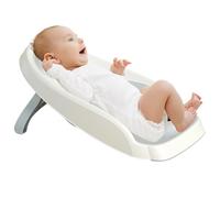 Baby Bath Seat Support, Baby Bath Support - Easy Rinse Bather Children's Shower Chair, Ergonomic Bath Support for Children, Non-Slip, Soft Support, Easy Rinse Bath Hil