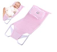 Baby Bath Seat Support Comfortable Breathable Mesh Bath Pad Tub Seat Non-slip Baby Shower Net Pad for Newborns 0-6 Months