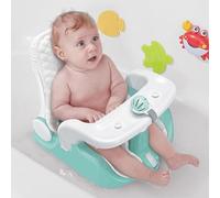 Baby Bath Seat with Sitting & Lying 2 Modes Green