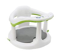 Baby Bath Seats 360° Rotating Bath Seat with Backrest and Suction Cups Ergonomic Seat Non-Slip with Armrests and High Backrest for Babies from 6 to 18 Months for the Bath