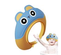 Baby Bath Shower Cap - Baby Shower Head Bath Shield - -Button Design Ear Protection Bath Cap for Shower, Cutting Hair, Bathing, Shampoo