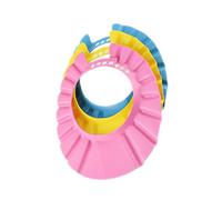 Baby Bath Soft Cap Adjustable Soft Bath Cap Shampoo Protection Products for Baby Kids Child Shower 3PCS Bath Cap Kids Baby Shampoo Protection Products Baby Shower Cap Baby Shampoo Cap