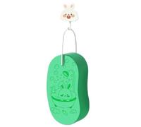 Baby Bath Sponge - Absorbent Shower Sponge with Rope for Children - Portable Washable Cartoon Design for Child Baby