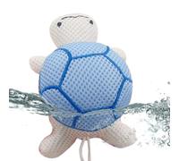 Baby Bath Sponge - Adorable Animal Shower, Plush Loofah Pouf, Bath Accessories for , Gentle Cleaning, Children's Shine Set (Turtle Design, Ultra Soft)