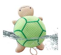 Baby Bath Sponge - Adorable Animal Shower, Plush Loofah Pouf, Bath Accessories for , Gentle Cleaning, Children's Shine Set (Turtle Design, Ultra Soft)
