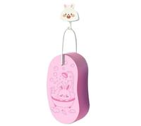 Baby Bath Sponge, Gentle Shower Loofah with Hanging Strap for Toddlers, Soft Compact with Cute Cartoon Design, Skin-Friendly Bath Aid for Babies and Children, Perfect for Bathtub and You