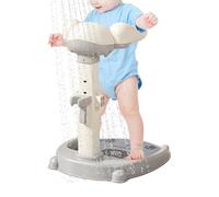 Băby Bath Stand - Adjustable, Shower Support Tower, Anti Slip Foldable Infãnt Bath Helper Frame, Stable Tõddler Standing Aid | Safe Bathroom Bathing Solution for Self Standing Use Foldable Design