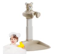 Baby Bath Stand, Baby Bath Support, Non-Slip Mat for Baby Showers Standing - Bath Seat Chair Handle, Adjustable Portable Bath Aid for Mother