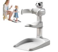 Baby Bath Stand, Bath Standing Support for Babies, Adjustable Height, Foldable Anti-Slip Toddler Shower Stand for 0-36 Months Boys Girls