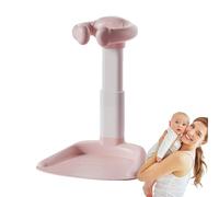 Baby Bath Standing Shower,Anti-Slip Base Shower Stand Baby Standing up Bath Support - Sturdy Bathing Seat Chair Handle Adjustable for Bathroom Mother Kids
