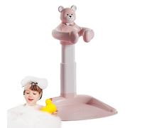 Baby Bath Standing Shower - Baby Shower Stand, Portable Bath Helper | Adjustable Bathing Seat Bath Stand Baby, Anti Slip Base Baby Shower Standing Up for Kids Toddler Children Mother