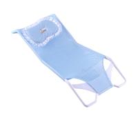 Baby Bath Support, Bathing Bed, Shower Cushion Comfortable Mat Pad for Secure Washing, Bathroom Support, Safe Babies, Gentle Cradling, PP, Mesh, 22.83x11.02x1.65 Inches