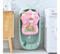 Baby Bath Support Cushion - Soft Non-Slip Floating Pad With Seat Support Net for Infant 0-12 Month
