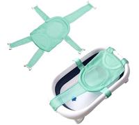 Baby Bath Support Net,Baby Bath Net,Babys Bath Seat Support,Infant Bathing Support Mat,Soft Touch Babys Bath Seats Net (Green)