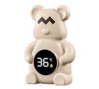 Baby Bath Temperature Sensor - Fashionable Digital Water Thermometer, Floating Bath Gauge | Cute LED Display Monitor, Safe Heat Detector with Accurate Reading for infantt Baths and new born Safety