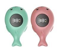 Baby Bath Thermometer 1/2 Piece - Floating Bath Toys with A Temperature, Digital Room Safety Thermometer with LED Display | Safety Thermometer with Reminder