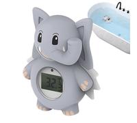 Baby Bath Thermometer - 120g Elephant Digital Temperature Gauge, Floating Water Monitor, Accurate Bath Sensor | Cute Safety Temperature Checker for Bathtub Pool Shower Swimming Home Outdoor