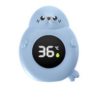Baby Bath Thermometer, Cute seal Digital Infant BathtubThermometer with LED Display, Waterproof Cute Floating Seal Water Thermometers NewbornBath Essentials Gift