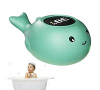 Baby Bath Thermometer | Digital LED Baby Bathtub Thermometer | Cute Whale Floating Baby Bath Tub Thermometer | IPX7 Waterproof Safety Water Thermometer For Swimming Pool, Bathtub, Spa
