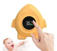 Baby Bath Thermometers,Bathtub Thermometers,Cartoon Rocket Water Temperature Meter for Baby - IPX9 Waterproof Floating Toy for Indoor Room Use