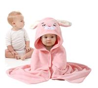 Baby Bath Towels Hooded | Absorbent Cartoon Bath Towels Baby Blanket - Soft Coral Fleece Baby Blanket, Bath Towel, Shower Baby Stuff Towels for Babies Boys Girls