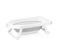 Baby Bath Tub Foldable Kids Shower Support 33L Safe Grey / Pink / Blue Plastic