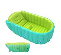 Baby Bath Tub | Inflatable Travel Bath Tub for Toddler with Pump,Thick, Anti-Slip Hip Support, Foldable Baby Necessities for 0-5 Years Old Kids