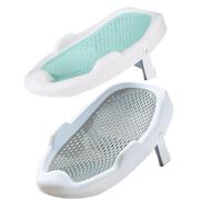 Baby Bather Breathable Baby Lounger 0-24 Months with Drain Hole Infant Bathtub Daily Portable Baby Bather Slip-Resistant Collapsible Baby Bathtub Tubs for Newborns Green Baby Tubs for Newborns