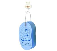 Baby Bathing Sponge,Soft Shower Loofah with Rope for Toddler | Cartoon Design Compact Bath Scrubber for Baby Children Girls Boys Kid