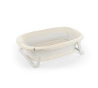 Baby Bathtub, Dolu Foldable Bathtub For Toddlers Safe & Comfortable -Relax Beige