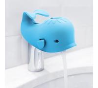 Baby Bathtub Faucet Cover, Faucet Cover Baby Bathtub Spout Cover, Bath Spout Protective Cover, Bathtub Safety Spout Guard, Baby Safety Protection Silicone Kit, Blue Whale Protector
