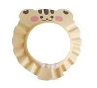 Baby Bathtub Shower Cap - Adjustable Cartoon Visor for | Soft Waterproof Hair Washing Cap with Cute Bear Design, Hearing Protection for Children's Bathroom Safety, i