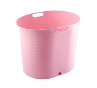 Baby Bathtub, Toddler Bath for Showering, High Temperature Resistant Comfort Drain Base for Baby Bathtubs, Safe Portable Bathtub for Travel, Large Bathtub for , Bath Bucket