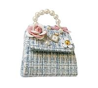 Baby Bears Socks Chain Shoulder Bowknot Baby Messenger Bag Kids Bag Girls Baby Care (H, One Size)