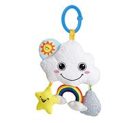 Baby Bed Cloud Haning Rattle Decoration with Teether Interactive Toy Infant Baby Training Baby Hanging Rattle