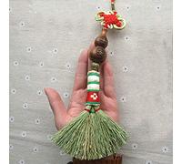 Baby Bed, Small Broom, Pendant, Baby Hanging, Stroller, Handmade, Weaving(Colour:Travel Safely)