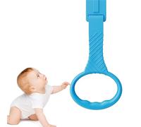 Baby Bed Stand Up Rings | 4X Baby Walking Assistant | Baby Cot Hand Rings | Walking Training Tool | Colorful Baby Pull Up Rings | Removable Baby Training Hand Rings | Toy Strap for Boys and Girls