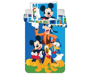 Baby bedding set Mickey Mouse Donald Duck Pluto Goofy 100x135cm 100% cotton