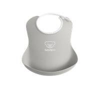 BabyBjörn Baby Bib, 1-Pack, Grey