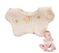 Baby Bibs for Boys and Girls, Drooling Bibs | Skin Friendly Pure Cotton Bibs - Bright Colors, Good Absorption from a, Nursing Supplies for Boys and Girls