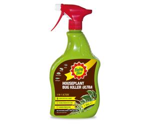 Baby Bio Houseplant Bug Killer Ultra - Fast-Acting Bug Killer Spray - Effective Insect Control for Houseplants - Protection for Houseplants, 1 Litre