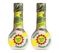 Baby Bio Organic Houseplant Food, Strong Growth, Natural Resistance, Stimulates Root & Plant Growth, Healthy Foliage, Brighter Blooms, Ideal for Houseplants, Pack of 2