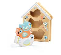 Baby Birdi Wooden Shape Box Multicoloured one size
