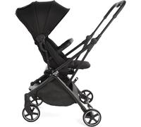 Baby Birds Owl 360° Stroller, Rotating Seat, Parent Facing Pram, One-Hand Self-Standing Compact Fold, Newborn to 22kg, Raincover and Travel Bag Included, Black