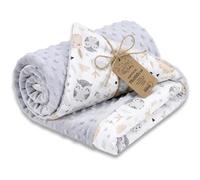 Baby blanket cuddle blanket All-season plush fabric 75x100 cm - children's blanket stroller blanket baby blankets stroller blanket and starter set for newborns and children Oeko-Tex