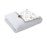 Baby blanket cuddle blanket Winter plush fabric 75x100 cm - children's blanket stroller blanket baby blankets stroller blanket and starter set for newborns and children