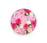 Baby Blessings Pink Soap Flowers Gift Box For Baby Shower