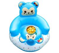 Baby Blow Up Chair,Sit and Play Baby Sofa - Blow Up Toddler Chair Portable Floor Seat for Sitting Up, Inflatable Soft Support Cushion, Indoor Outdoor Use