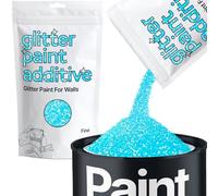 Baby Blue Iridescent Glitter Paint Additive Fine 100g for Adding Sparkle to Paints & Varnish | Paint Walls Sparkly Add to Emulsion, Acrylic or Lacquer Indoor | Hemway